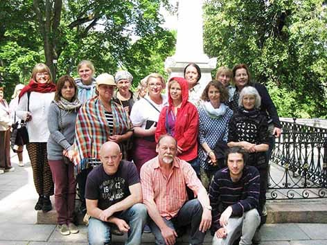 VII Международные пленэр профессиональных художников "Псков приглашает друзей" (2015 год)