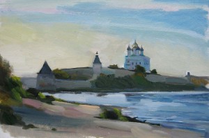 На реке Великой